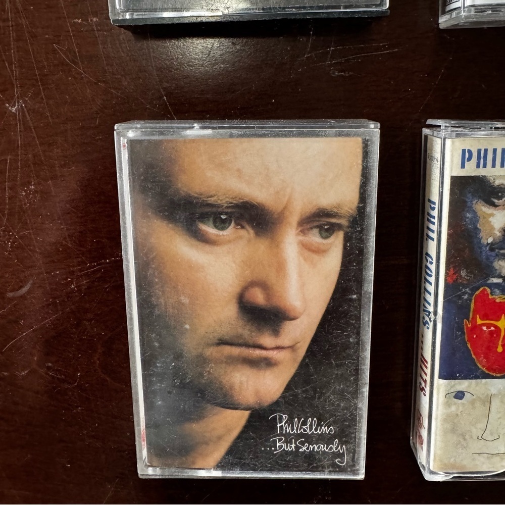 Vintage Phil Collins And Genesis Cassette Tape Lot Of 6 All Tested And Working - Picture 5 of 16